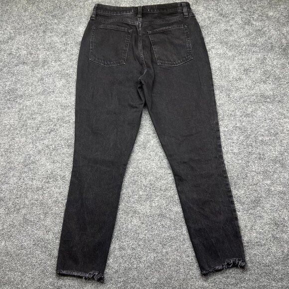 Abercrombie & Fitch Women's High-Waisted Skinny Cropped Jeans - Picture 8 of 8